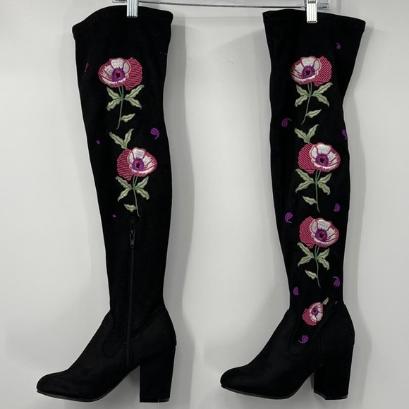 Carlos by Carlos Santana embroidered boots size 6.5 - Picture 1 of 7